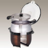 Термокастрюля THERMOS SHUTTLE CHEF KBG-3000 CBW 3л. коричневый/черный 450784